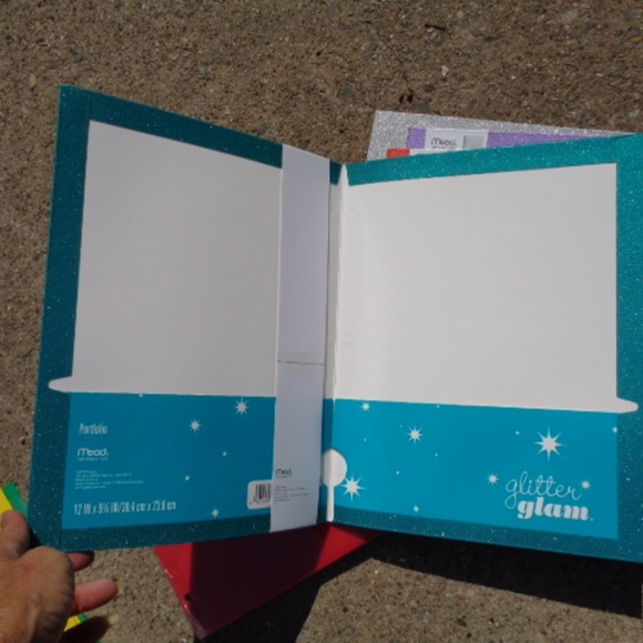 New bundle of glitter notebook school supplies - Picture 3 of 5